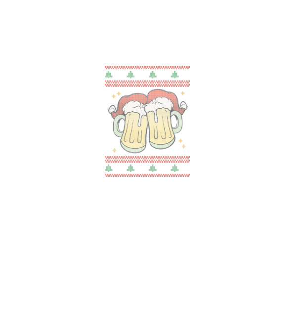 ugly sweater beers model turcoaz pe tricou