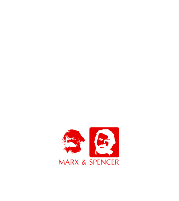 MARX and Spencer model albastru închis pe tricou