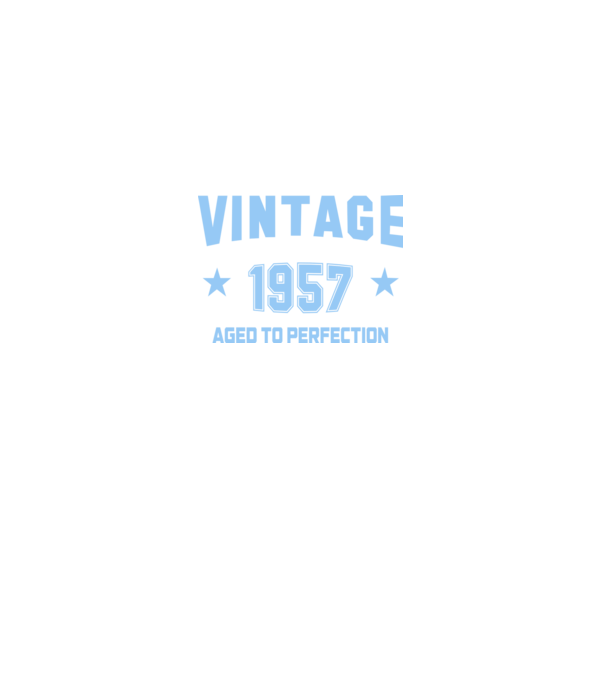 Vintage - 1957 model gri pe tricou