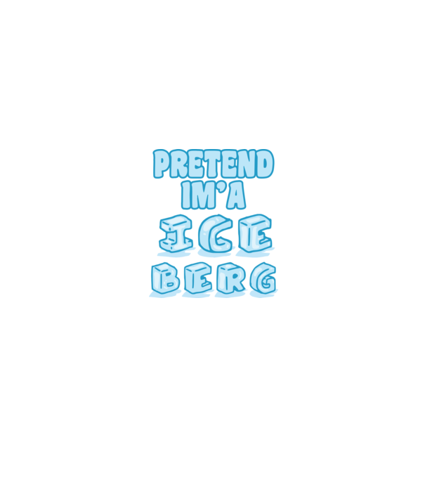 Iceberg carnaval model alb/roșu pe tricou