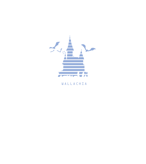 România CastleVania model negru pe tricou