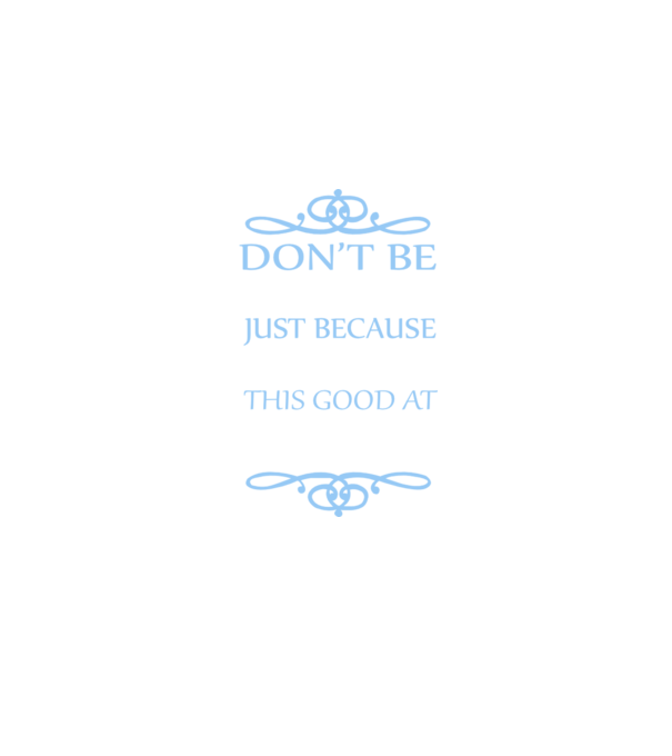 'Don''t be jealous - 30' model albastru regal pe tricou