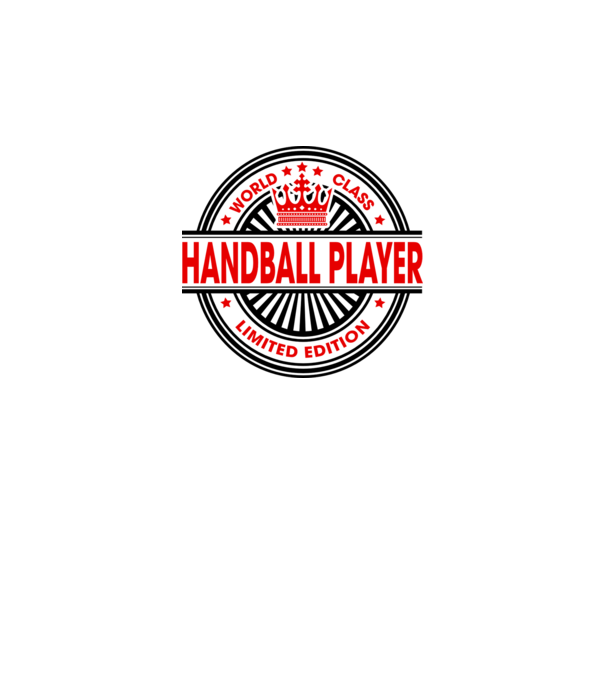 World class HANDBALIST model alb pe tricou