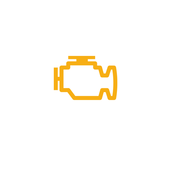 check engine model negru pe tricou