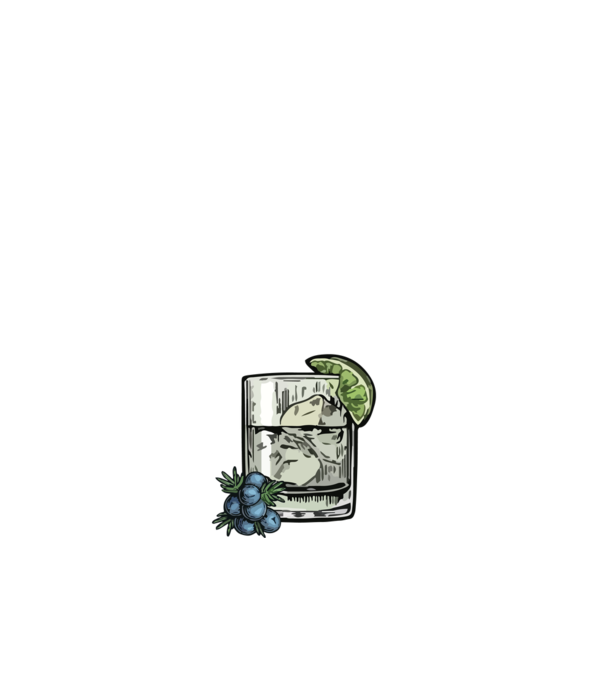 Let the fun be gin model negru pe tricou