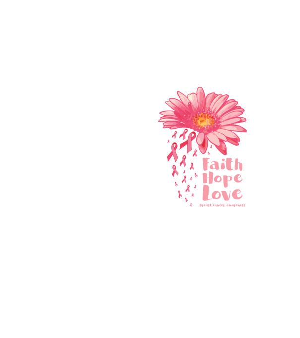 Gerbera faith hope love model galben neon pe tricou