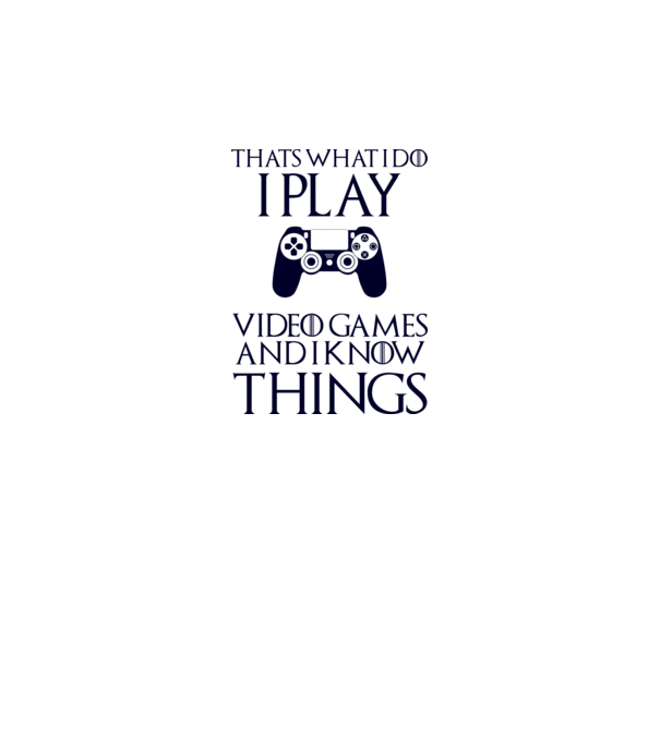 Gaming of Thrones model alb pe tricou