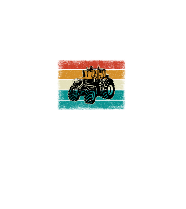 TRACTOR model negru pe tricou