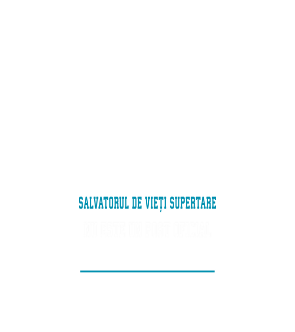 MEDIC: pentru că salvatorul de vieți supertare nu este un post oficial disponibil model negru pe tricou