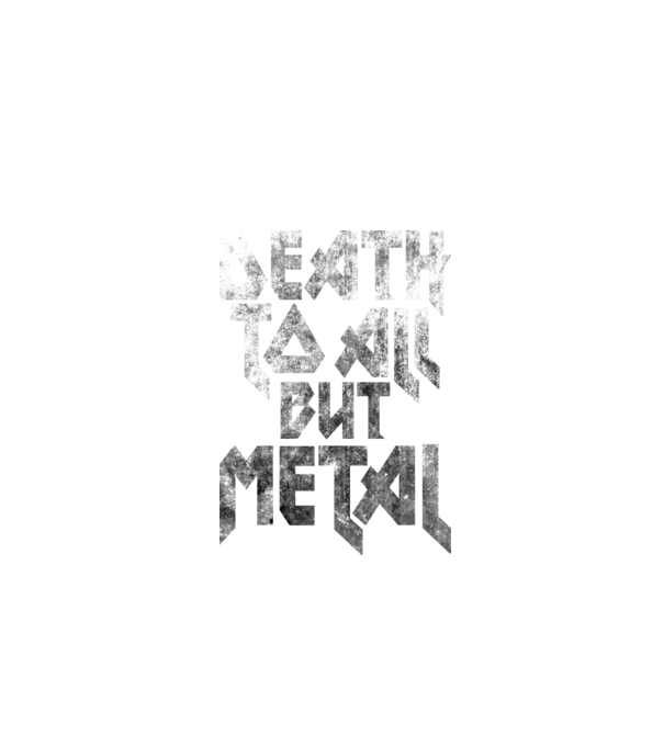 Death but metal model negru pe tricou