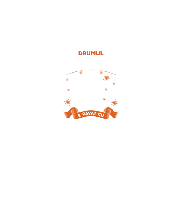 drumul spre inima mea e pavat cu urme de copite model negru pe tricou