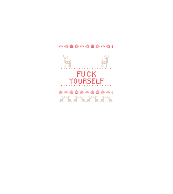 Merry go fuck yourself model negru pe tricou