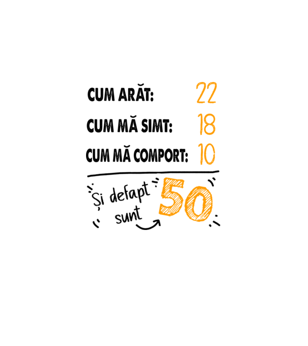 Aspect, senzație, comportament 50 Alb model alb pe tricou