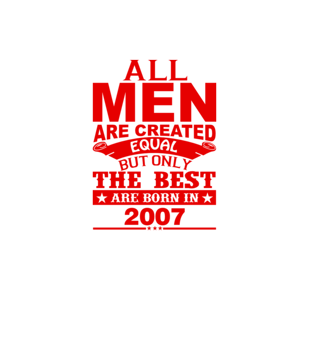 All men are created - 2007 model gri pe tricou