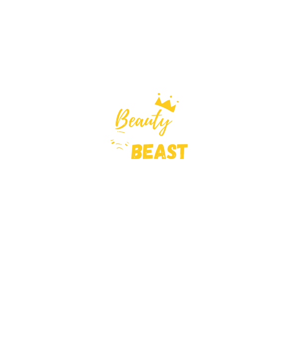 Wake Up Beauty Time To Beast model negru pe tricou