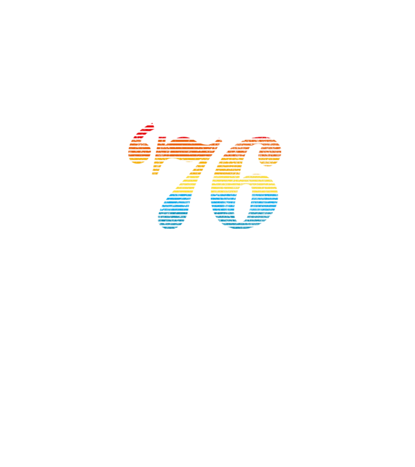 Retro Birthday 1976 model alb pe tricou