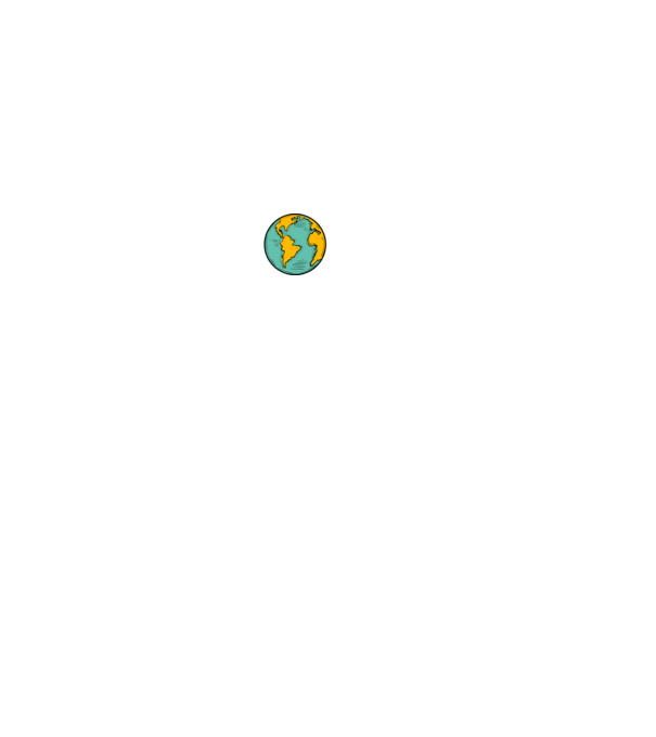 Protect earth model albastru jeanși pe tricou
