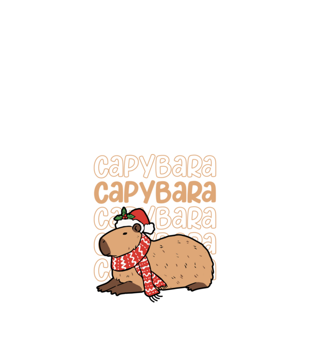 Xmas Cappy model negru pe tricou