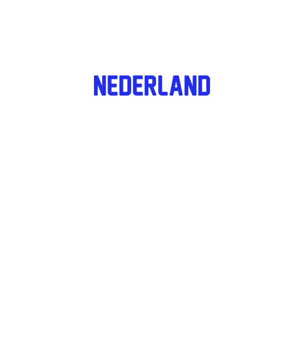 Nederland model galben neon pe tricou