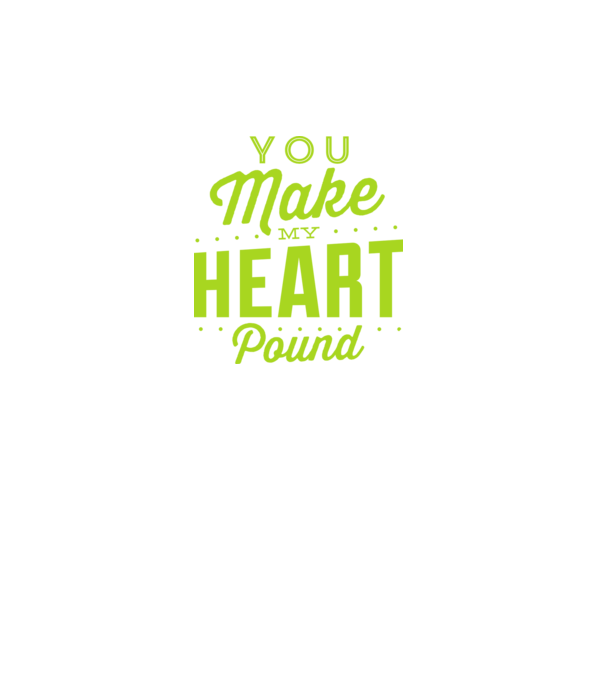 Make my heart model gri închis pe tricou