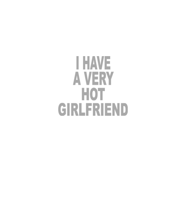 psycHOTic girlfriend model negru pe tricou