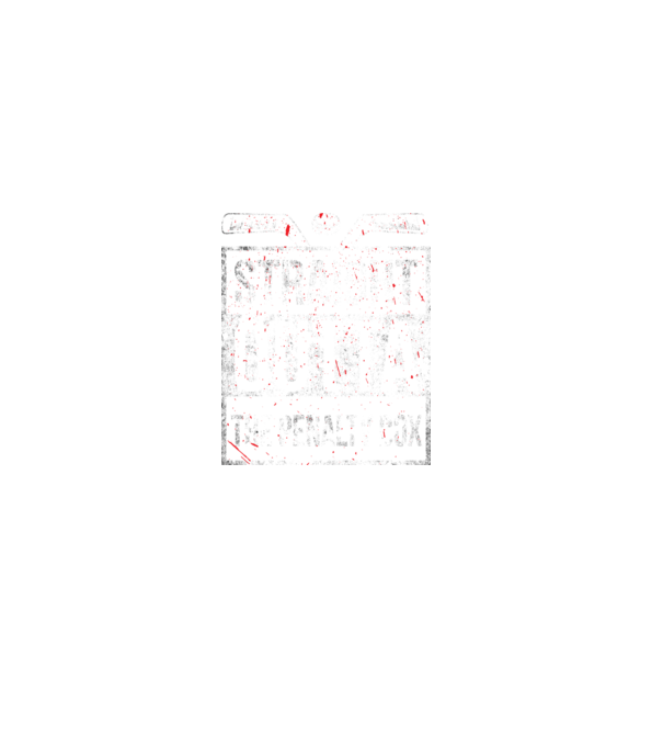Straight outta the penalty box model negru pe tricou