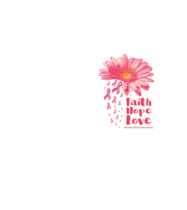 Gerbera faith hope love model galben neon pe tricou