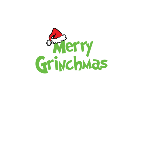 Grinchmas model negru pe tricou