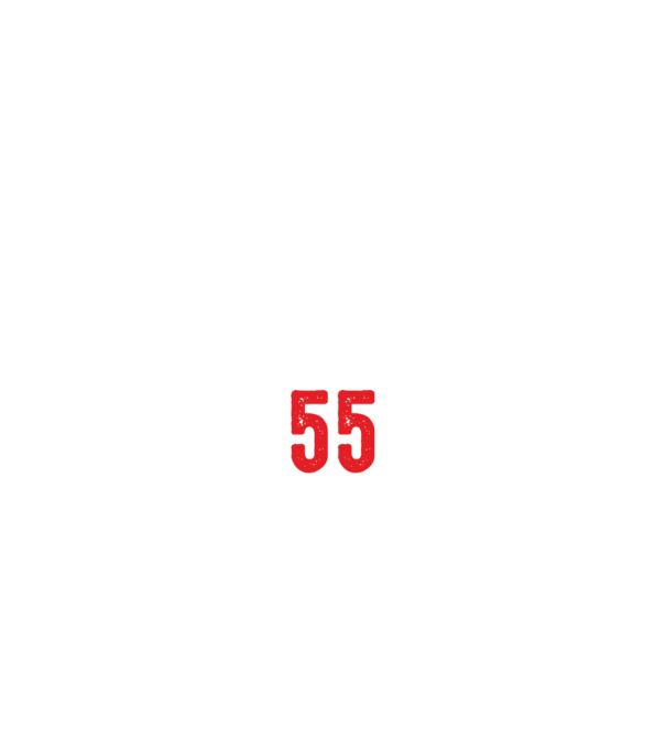 Purtătorul acestui tricou a împlinit: 55 de ani model negru pe tricou