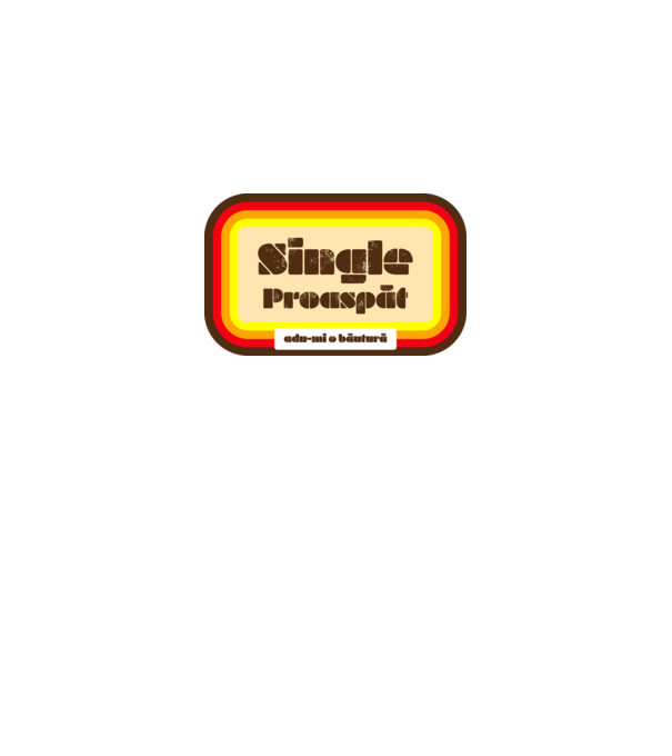 single proaspăt - adu-mi o băutură model gri pe tricou