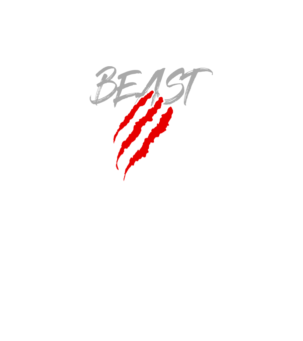 Beast model verde neon pe tricou