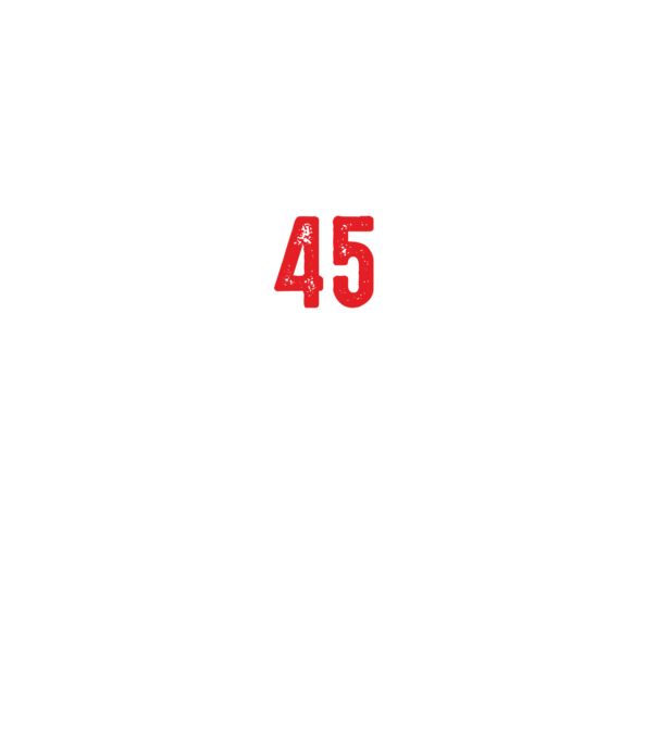 Purtătorul acestui tricou a împlinit: 45 de ani model turcoaz pe tricou