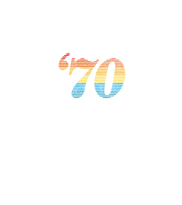 Retro Birthday 1970 model negru pe tricou