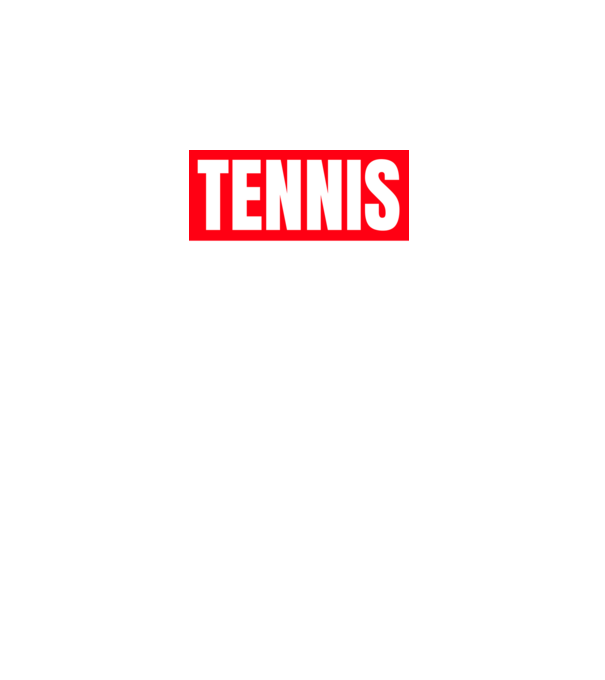 TENNIS HERO model gri închis pe tricou
