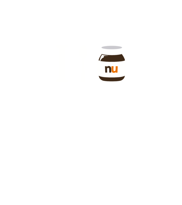i love nutella model galben neon pe tricou