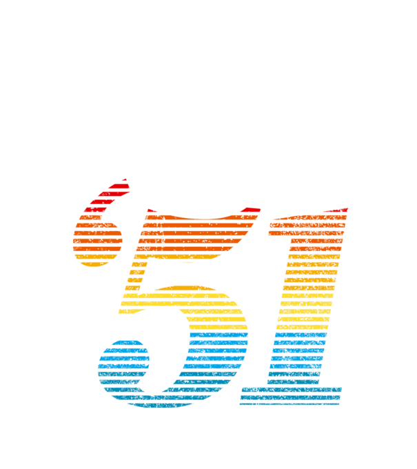 Retro Birthday 1951 model negru pe tricou