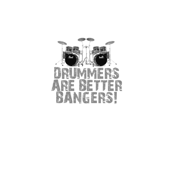 Drummers are better bangers model verde neon pe tricou
