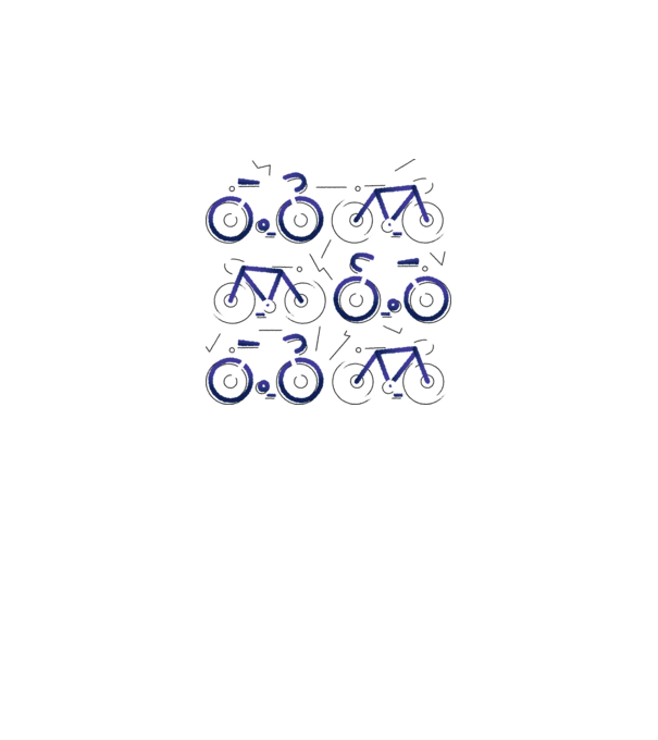 Bikes model gri pe tricou