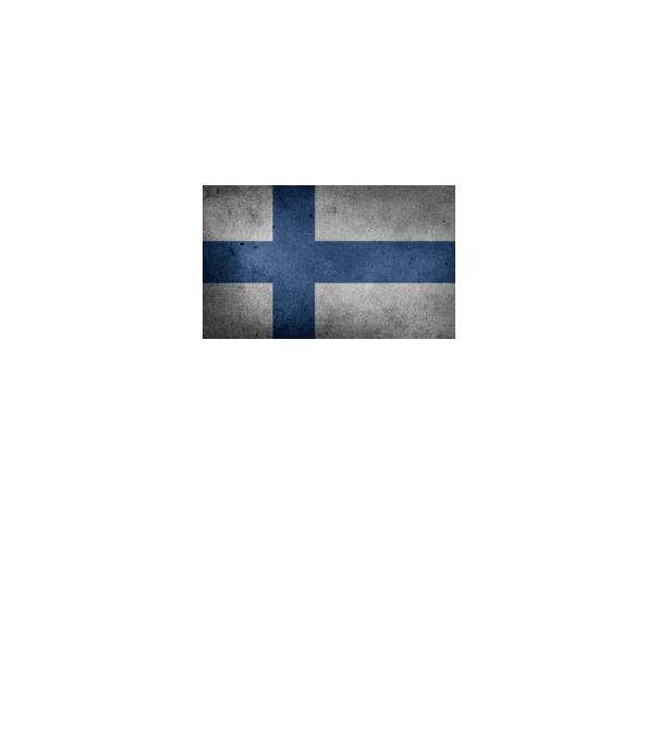 FINLAND model negru pe tricou