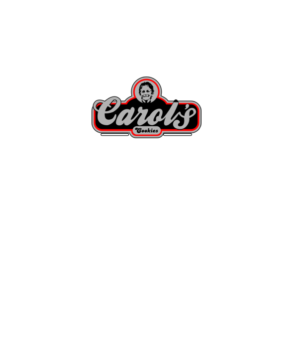 Carols cookies model negru pe tricou