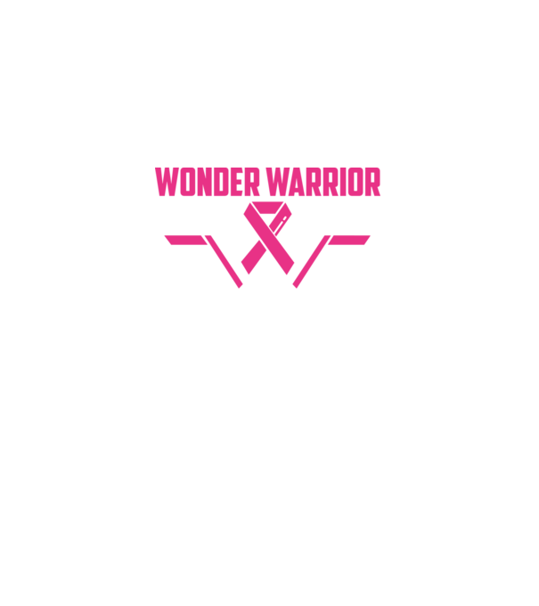WONDER WARRIOR model negru pe tricou
