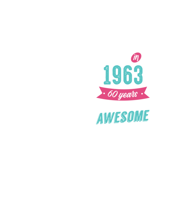 Made in 1963 model galben neon pe tricou