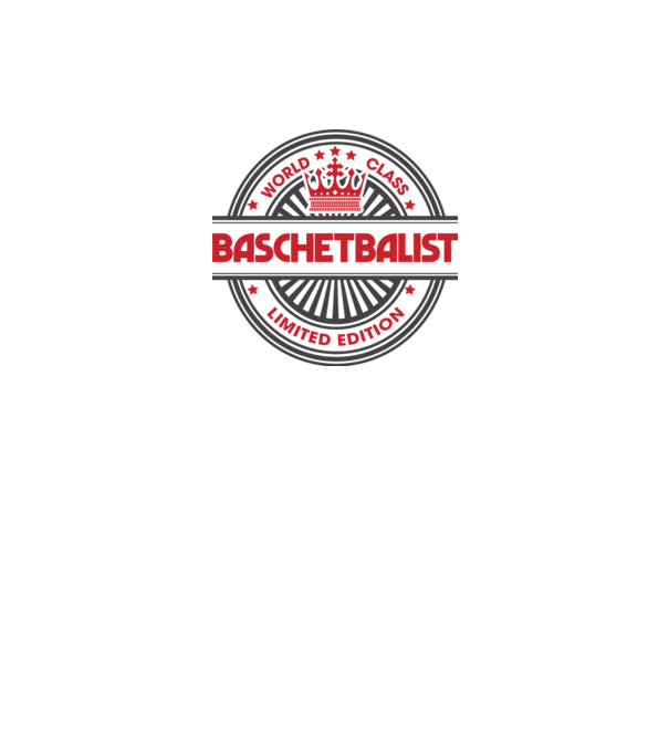 baschetbalist model negru pe tricou