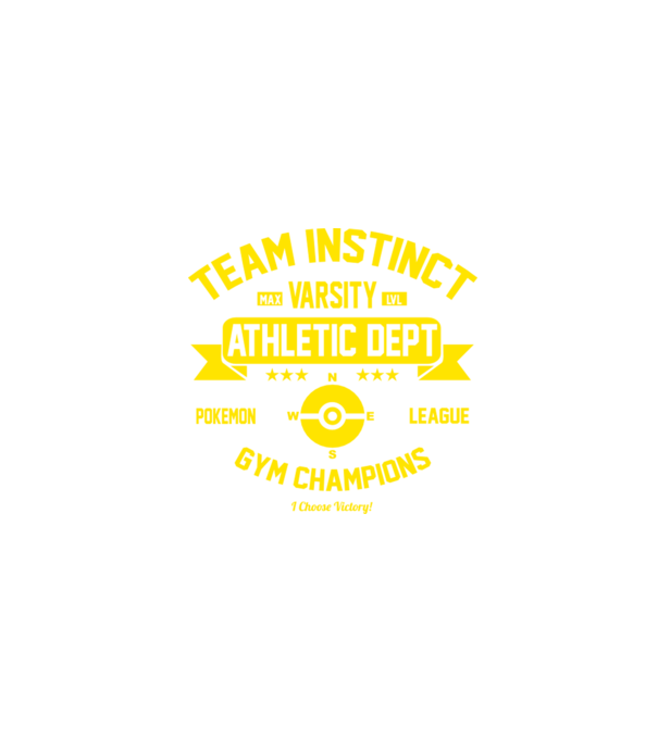 Team instinct champions model negru pe tricou