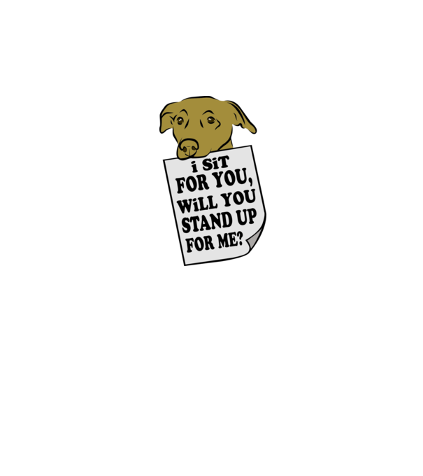 I sit for you model negru pe tricou