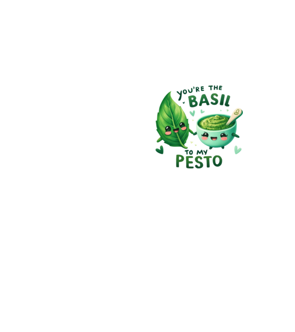 Basil to my Pesto model galben neon pe tricou