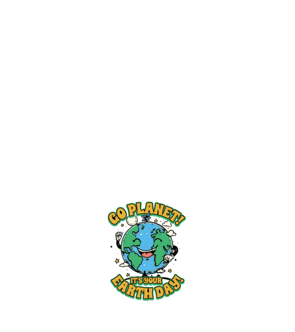 Go planet model roz deschis pe tricou