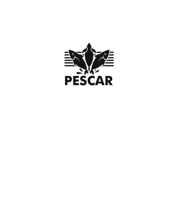 Pescar original model alb pe tricou