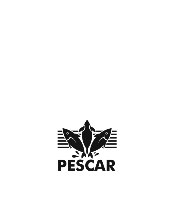 Pescar original model negru pe tricou