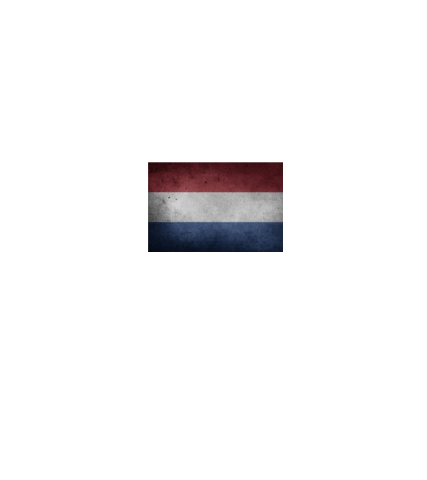 NETHERLANDS model negru pe tricou